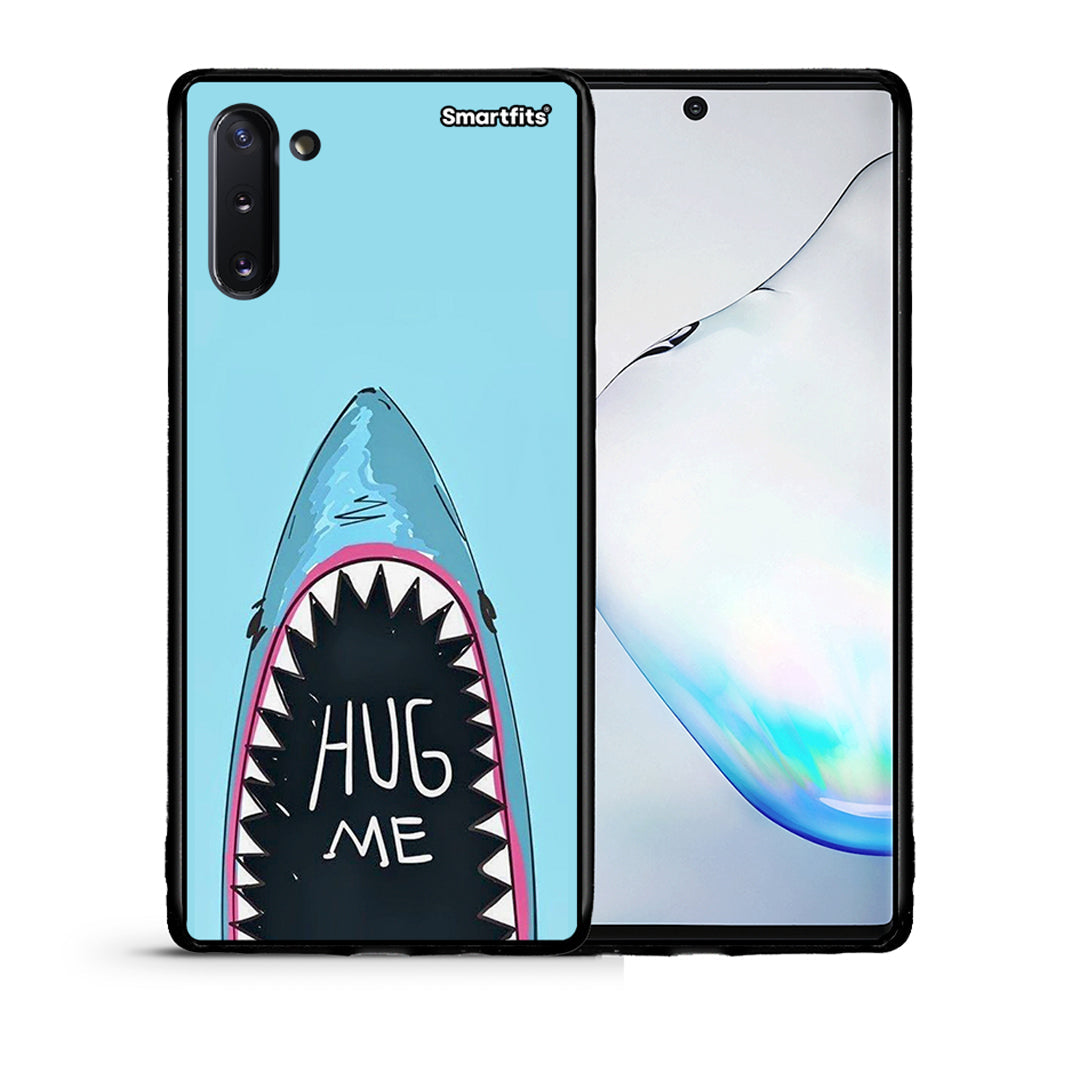 Θήκη Samsung Note 10 Hug Me από τη Smartfits με σχέδιο στο πίσω μέρος και μαύρο περίβλημα | Samsung Note 10 Hug Me case with colorful back and black bezels