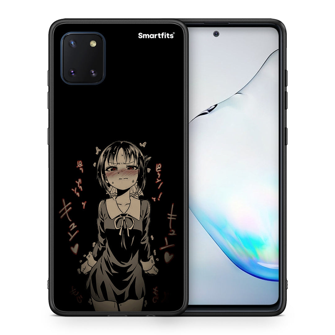 Θήκη Samsung Note 10 Lite Anime Girl από τη Smartfits με σχέδιο στο πίσω μέρος και μαύρο περίβλημα | Samsung Note 10 Lite Anime Girl case with colorful back and black bezels