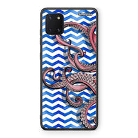 Thumbnail for Samsung Note 10 Lite Chevron Devilfish θήκη από τη Smartfits με σχέδιο στο πίσω μέρος και μαύρο περίβλημα | Smartphone case with colorful back and black bezels by Smartfits