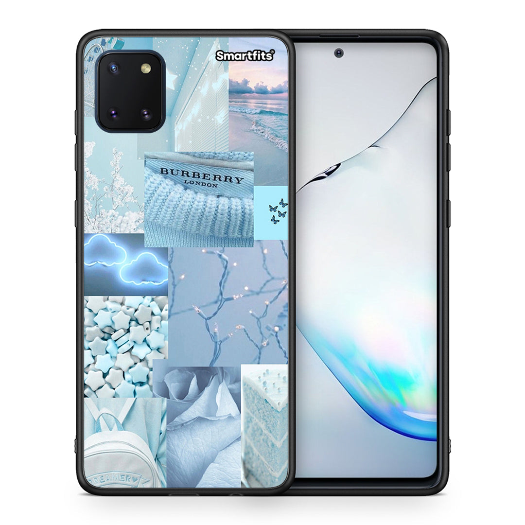 Θήκη Samsung Note 10 Lite Ciel Aesthetic Collage από τη Smartfits με σχέδιο στο πίσω μέρος και μαύρο περίβλημα | Samsung Note 10 Lite Ciel Aesthetic Collage case with colorful back and black bezels