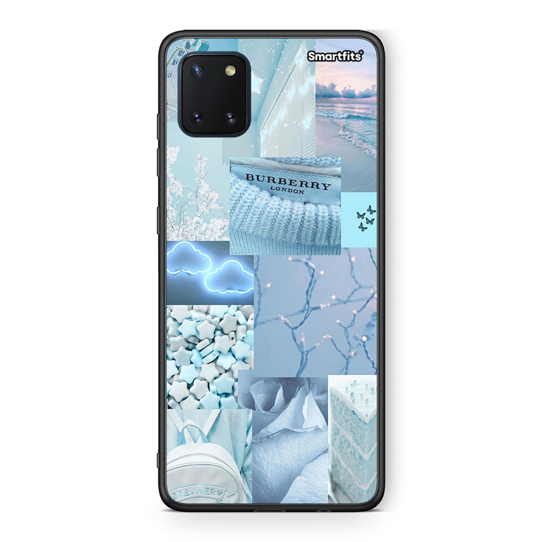 Samsung Note 10 Lite Ciel Aesthetic Collage θήκη από τη Smartfits με σχέδιο στο πίσω μέρος και μαύρο περίβλημα | Smartphone case with colorful back and black bezels by Smartfits