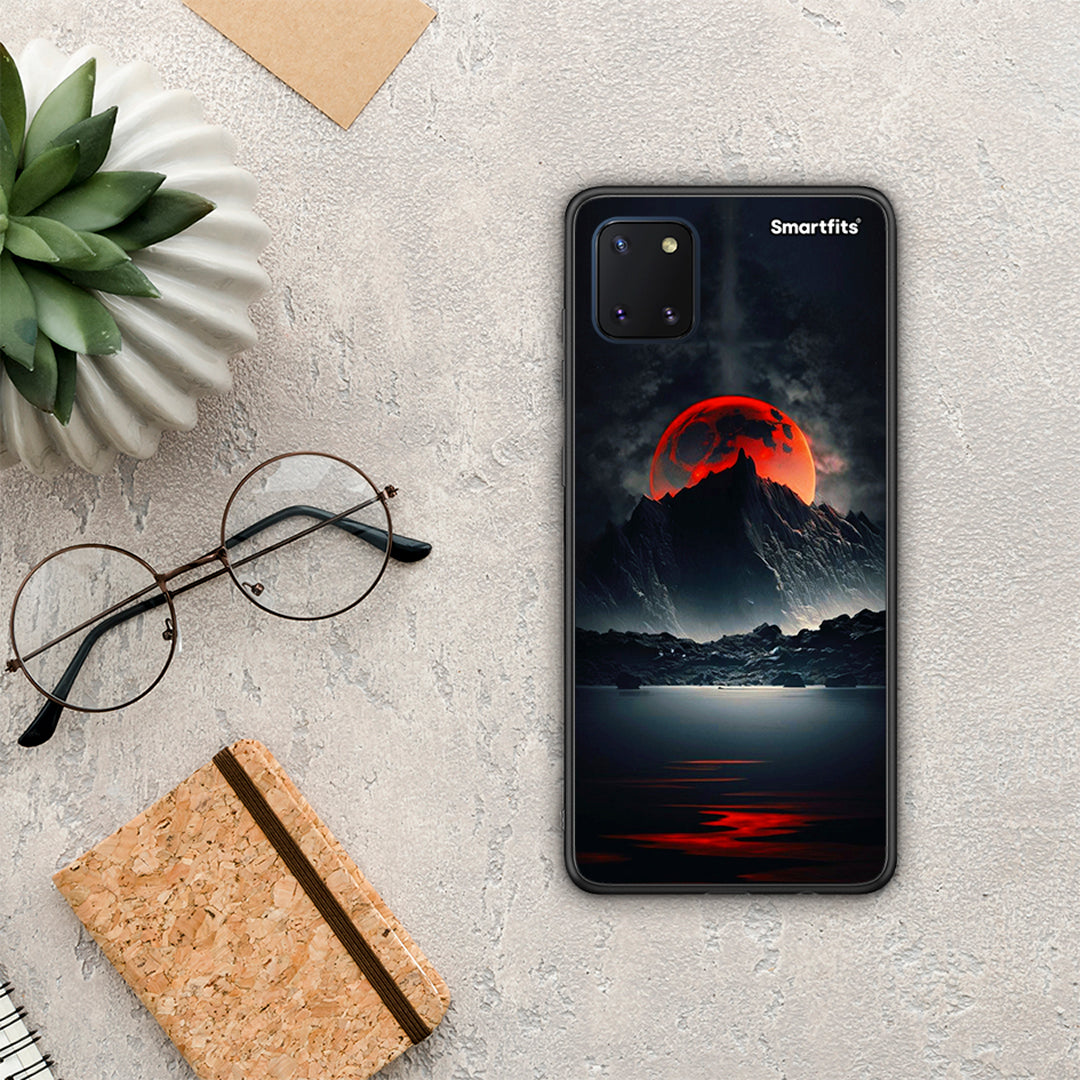 Red Full Moon - Samsung Galaxy Note 10 Lite θήκη