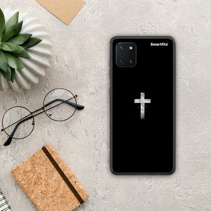 White Cross - Samsung Galaxy Note 10 Lite θήκη