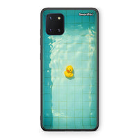 Thumbnail for Samsung Note 10 Lite Yellow Duck θήκη από τη Smartfits με σχέδιο στο πίσω μέρος και μαύρο περίβλημα | Smartphone case with colorful back and black bezels by Smartfits