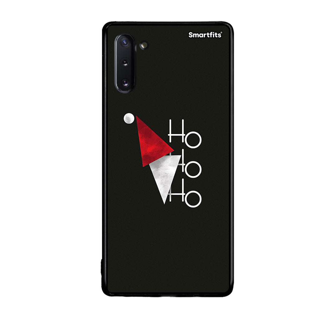 Samsung Note 10 Minimal Christmas θήκη από τη Smartfits με σχέδιο στο πίσω μέρος και μαύρο περίβλημα | Smartphone case with colorful back and black bezels by Smartfits
