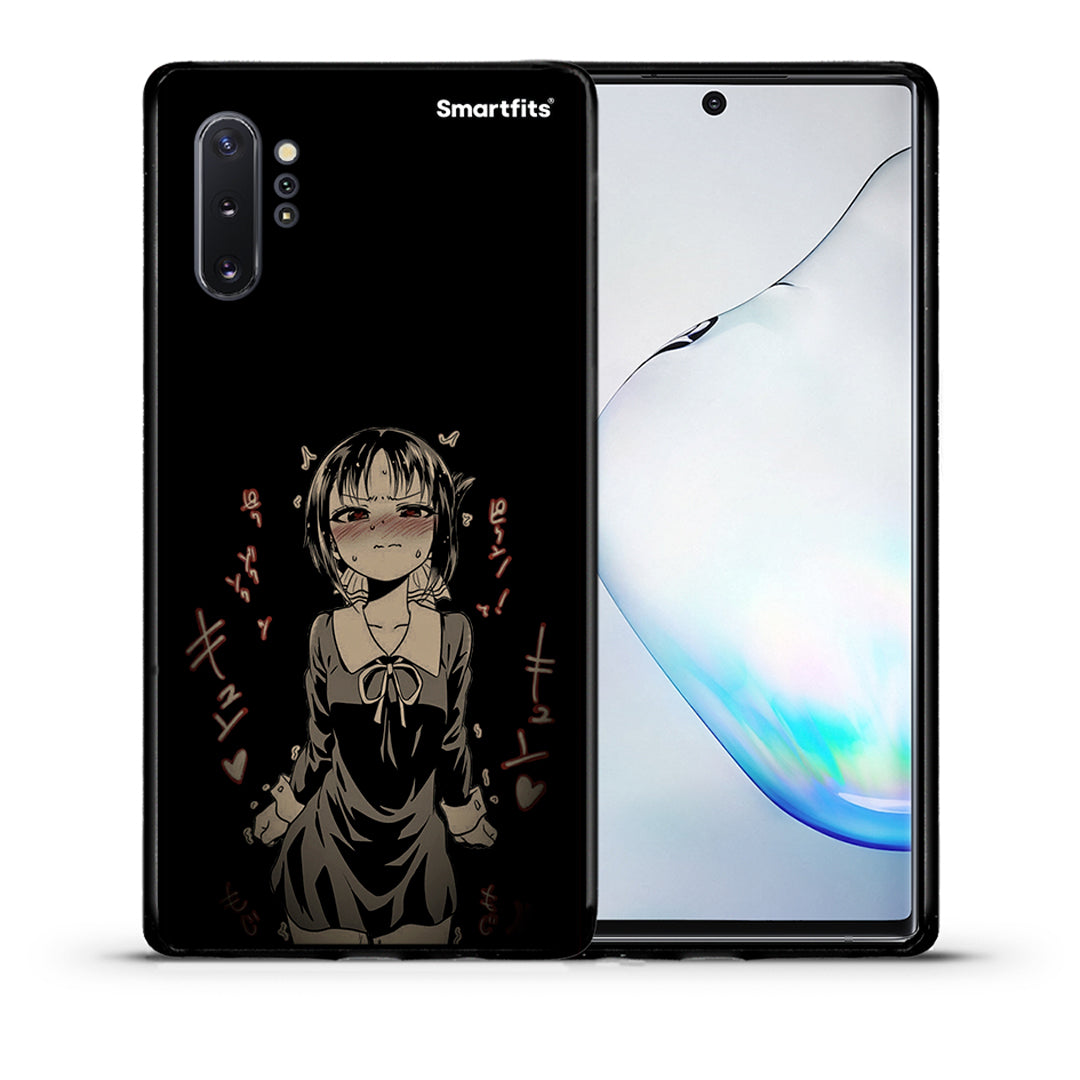 Θήκη Samsung Note 10+ Anime Girl από τη Smartfits με σχέδιο στο πίσω μέρος και μαύρο περίβλημα | Samsung Note 10+ Anime Girl case with colorful back and black bezels