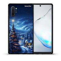 Thumbnail for Θήκη Samsung Note 10+ Christmas Scenery από τη Smartfits με σχέδιο στο πίσω μέρος και μαύρο περίβλημα | Samsung Note 10+ Christmas Scenery case with colorful back and black bezels