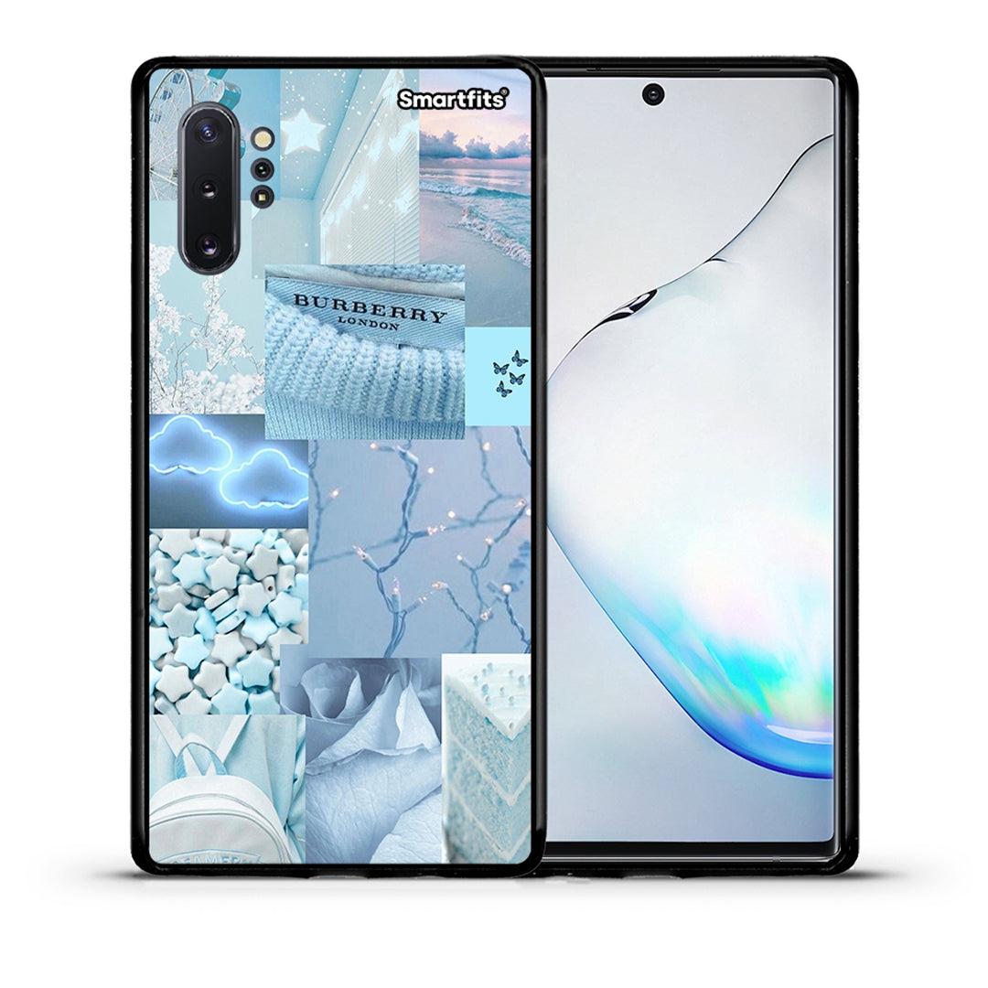 Θήκη Samsung Note 10+ Ciel Aesthetic Collage από τη Smartfits με σχέδιο στο πίσω μέρος και μαύρο περίβλημα | Samsung Note 10+ Ciel Aesthetic Collage case with colorful back and black bezels