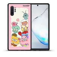 Thumbnail for Θήκη Samsung Note 10+ Cute Companion από τη Smartfits με σχέδιο στο πίσω μέρος και μαύρο περίβλημα | Samsung Note 10+ Cute Companion case with colorful back and black bezels