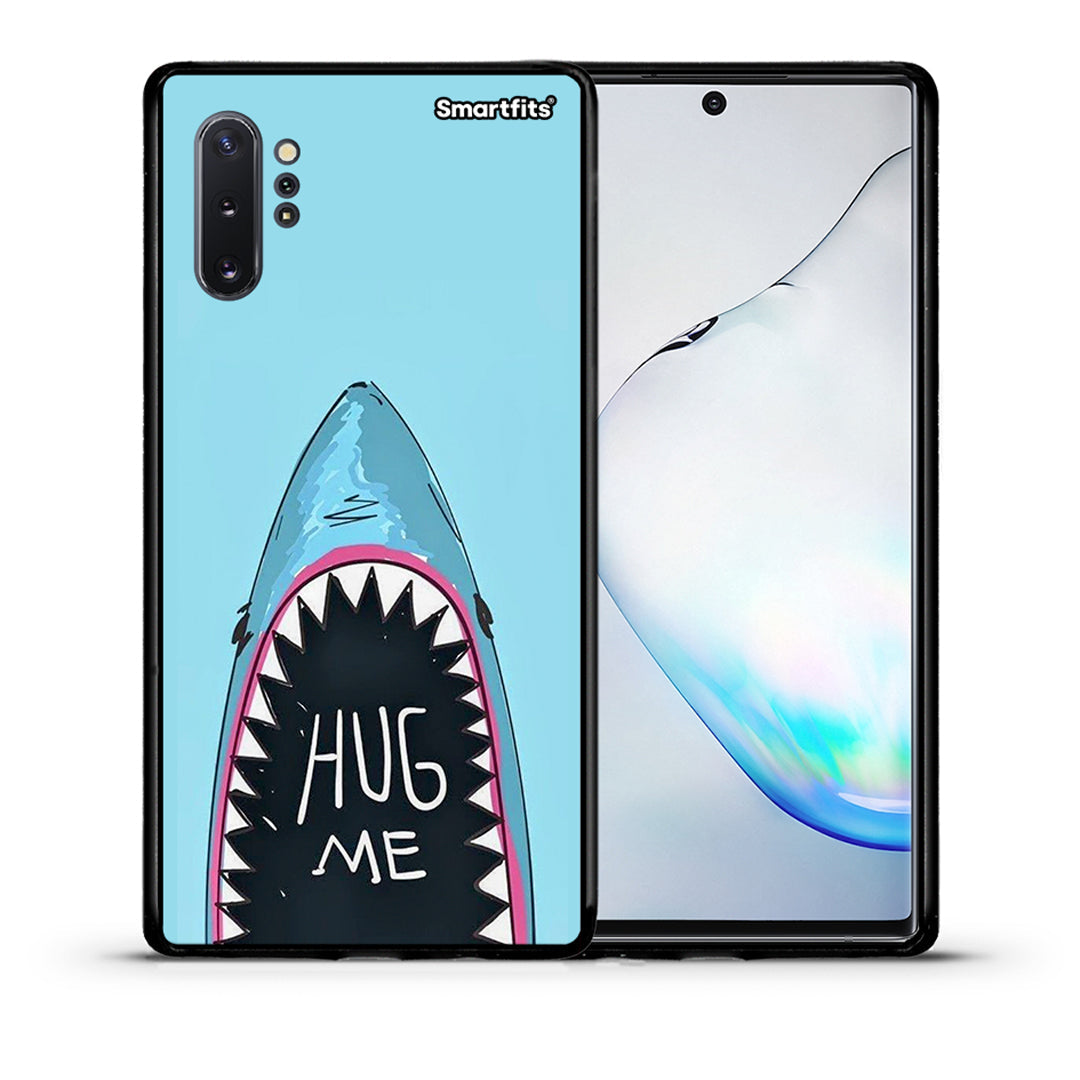 Θήκη Samsung Note 10+ Hug Me από τη Smartfits με σχέδιο στο πίσω μέρος και μαύρο περίβλημα | Samsung Note 10+ Hug Me case with colorful back and black bezels