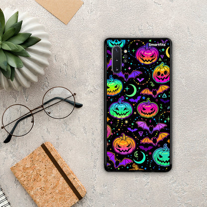 Neon Halloween - Samsung Galaxy Note 10+ θήκη