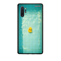 Thumbnail for Samsung Note 10+ Yellow Duck θήκη από τη Smartfits με σχέδιο στο πίσω μέρος και μαύρο περίβλημα | Smartphone case with colorful back and black bezels by Smartfits