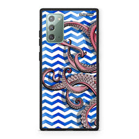 Thumbnail for Samsung Note 20 Chevron Devilfish θήκη από τη Smartfits με σχέδιο στο πίσω μέρος και μαύρο περίβλημα | Smartphone case with colorful back and black bezels by Smartfits