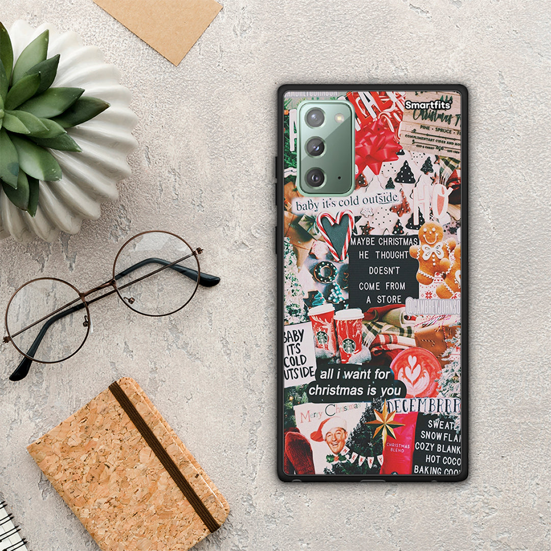 Christmas Happiness - Samsung Galaxy Note 20 θήκη