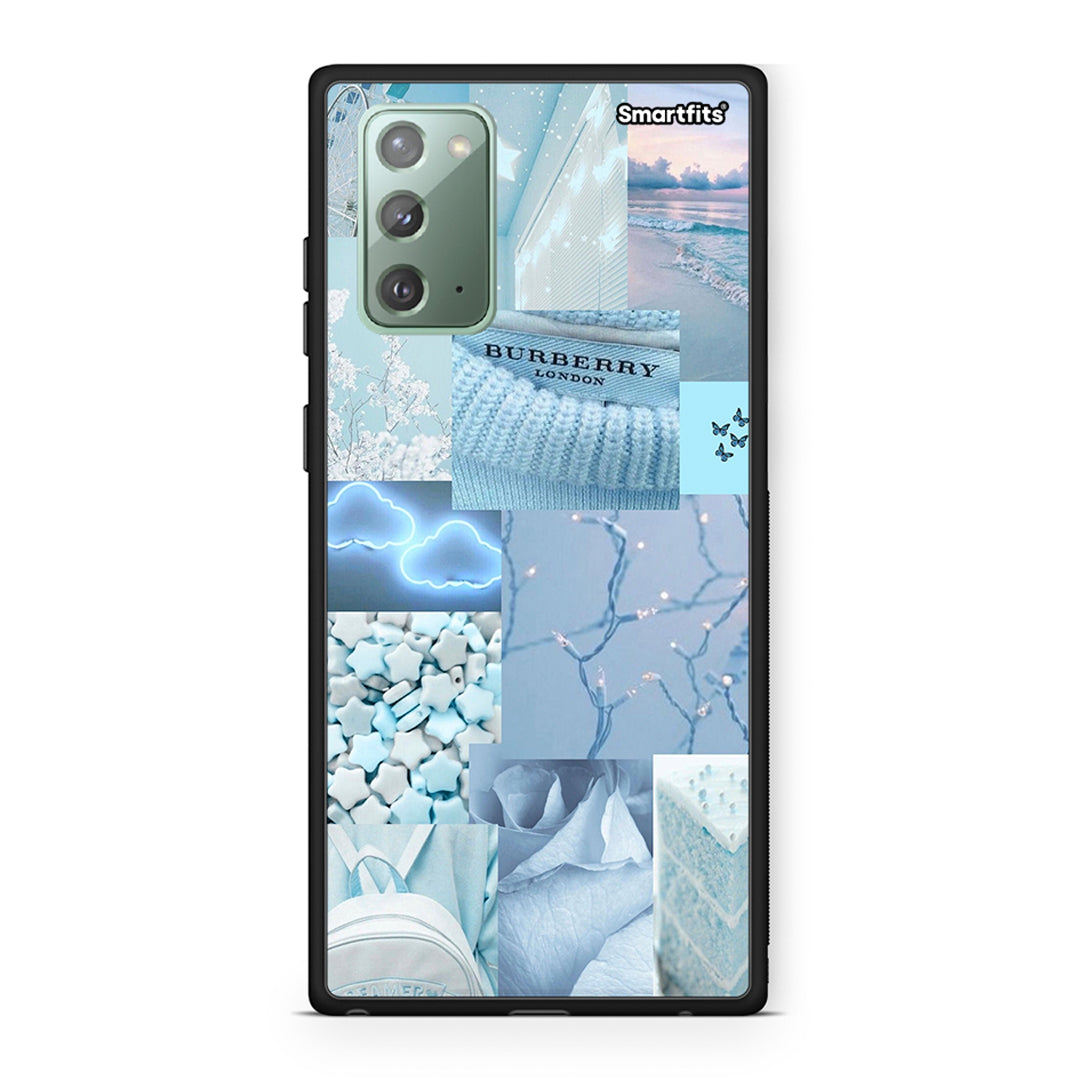 Samsung Note 20 Ciel Aesthetic Collage θήκη από τη Smartfits με σχέδιο στο πίσω μέρος και μαύρο περίβλημα | Smartphone case with colorful back and black bezels by Smartfits