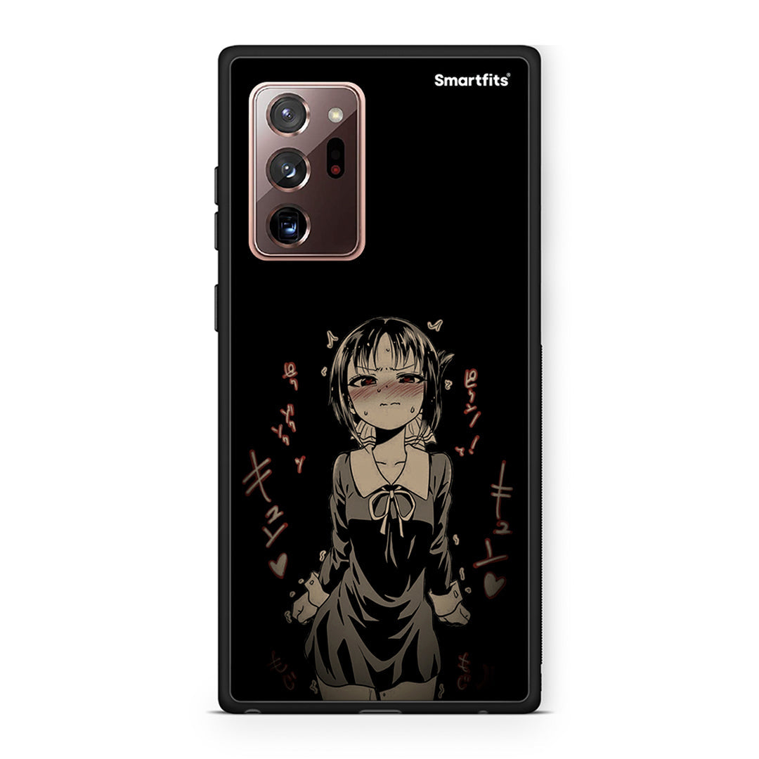 Samsung Note 20 Ultra Anime Girl θήκη από τη Smartfits με σχέδιο στο πίσω μέρος και μαύρο περίβλημα | Smartphone case with colorful back and black bezels by Smartfits