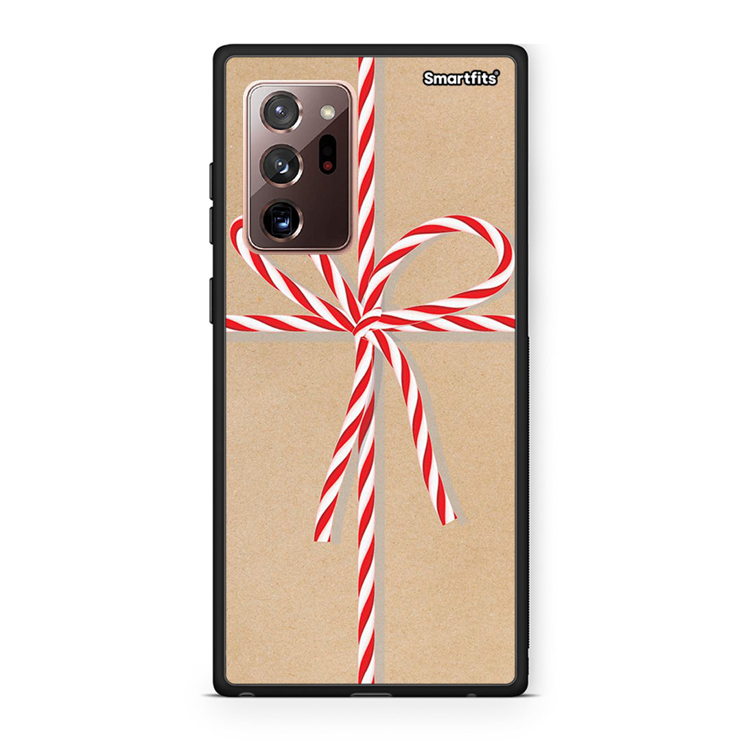 Samsung Note 20 Ultra Christmas Gift θήκη από τη Smartfits με σχέδιο στο πίσω μέρος και μαύρο περίβλημα | Smartphone case with colorful back and black bezels by Smartfits