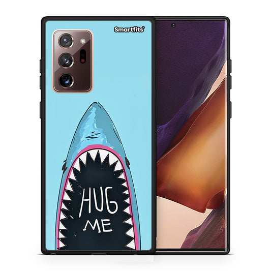 Θήκη Samsung Note 20 Ultra Hug Me από τη Smartfits με σχέδιο στο πίσω μέρος και μαύρο περίβλημα | Samsung Note 20 Ultra Hug Me case with colorful back and black bezels