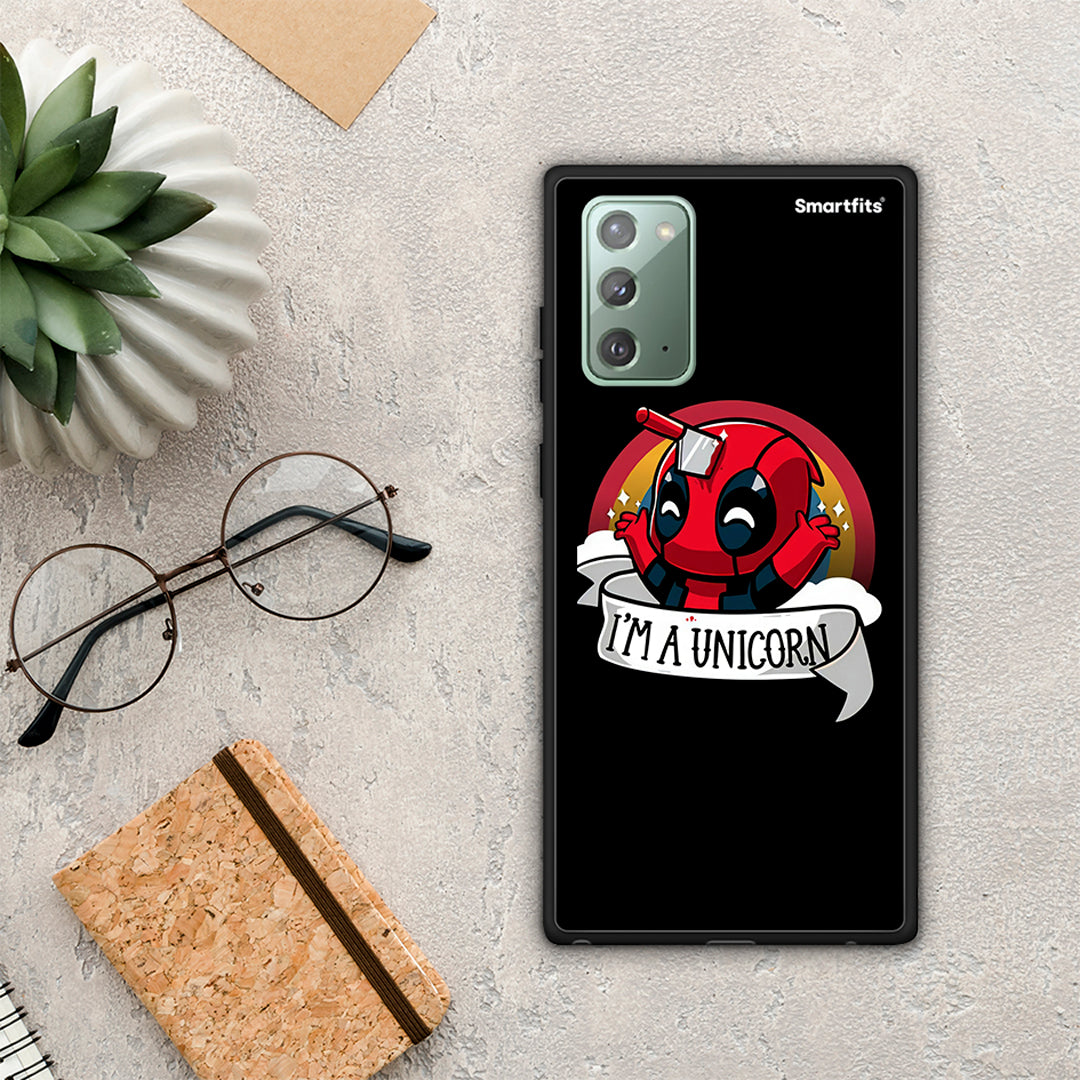 Unicorn Deadpool - Samsung Galaxy Note 20 θήκη