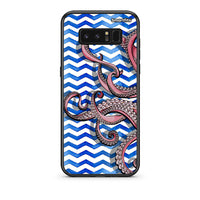 Thumbnail for samsung note 8 Chevron Devilfish θήκη από τη Smartfits με σχέδιο στο πίσω μέρος και μαύρο περίβλημα | Smartphone case with colorful back and black bezels by Smartfits