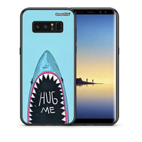 Thumbnail for Θήκη Samsung Note 8 Hug Me από τη Smartfits με σχέδιο στο πίσω μέρος και μαύρο περίβλημα | Samsung Note 8 Hug Me case with colorful back and black bezels