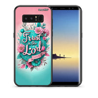 Thumbnail for Θήκη Samsung Note 8 Lord Trust από τη Smartfits με σχέδιο στο πίσω μέρος και μαύρο περίβλημα | Samsung Note 8 Lord Trust case with colorful back and black bezels