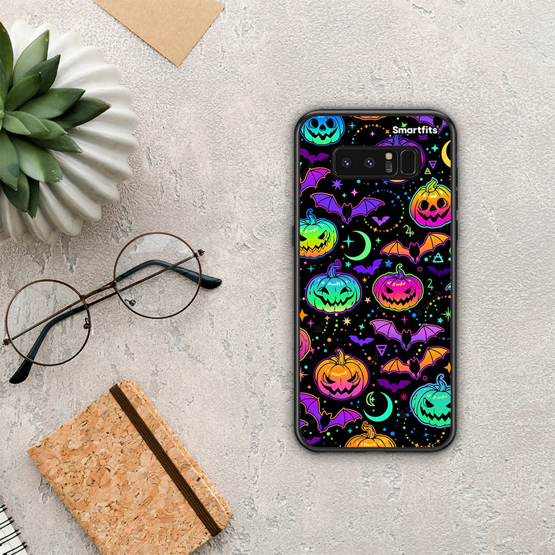 Neon Halloween - Samsung Galaxy Note 8 θήκη