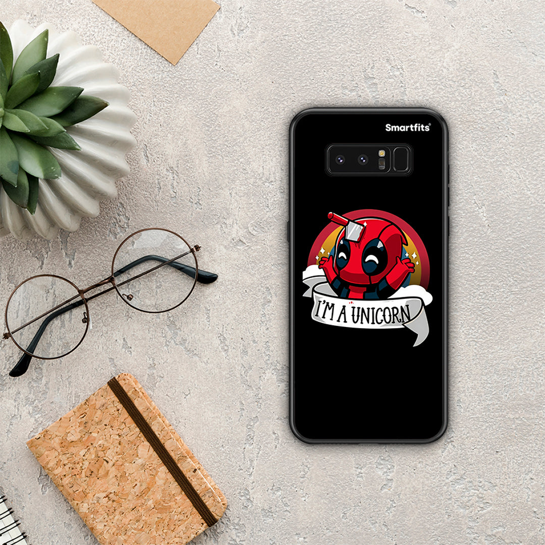 Unicorn Deadpool - Samsung Galaxy Note 8 θήκη