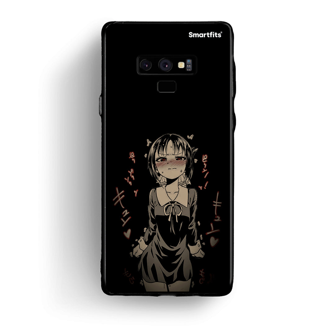 samsung note 9 Anime Girl θήκη από τη Smartfits με σχέδιο στο πίσω μέρος και μαύρο περίβλημα | Smartphone case with colorful back and black bezels by Smartfits