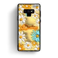 Thumbnail for samsung note 9 Bubble Daisies θήκη από τη Smartfits με σχέδιο στο πίσω μέρος και μαύρο περίβλημα | Smartphone case with colorful back and black bezels by Smartfits