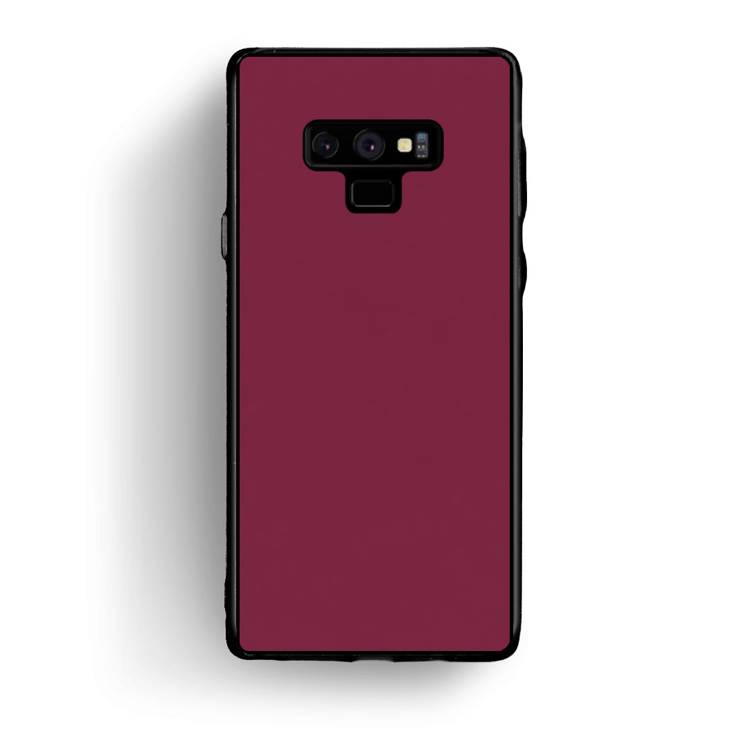 Θήκη Samsung Galaxy Note 9 Burgundy από τη Smartfits με σχέδιο στο πίσω μέρος και μαύρο περίβλημα | Samsung Galaxy Note 9 Burgundy case with colorful back and black bezels