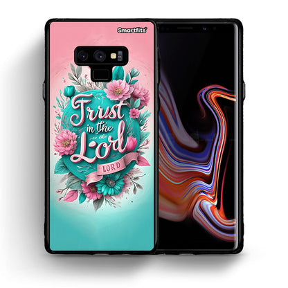 Θήκη Samsung Note 9 Lord Trust από τη Smartfits με σχέδιο στο πίσω μέρος και μαύρο περίβλημα | Samsung Note 9 Lord Trust case with colorful back and black bezels