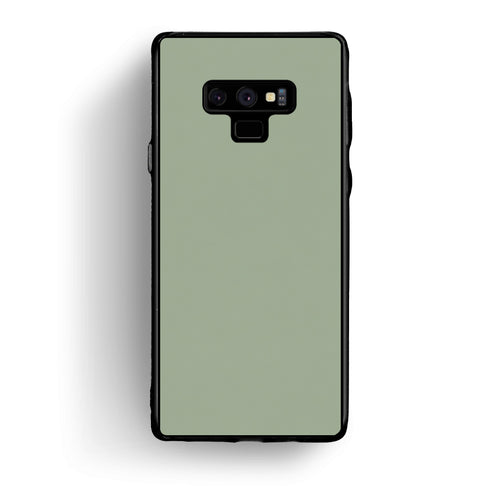 Θήκη Samsung Galaxy Note 9 Sage Green από τη Smartfits με σχέδιο στο πίσω μέρος και μαύρο περίβλημα | Samsung Galaxy Note 9 Sage Green case with colorful back and black bezels