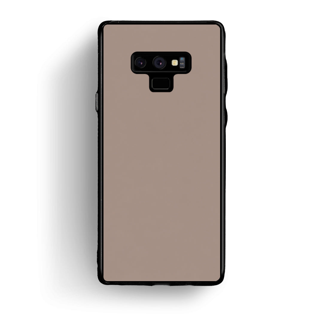 Θήκη Samsung Galaxy Note 9 Warm Taupe από τη Smartfits με σχέδιο στο πίσω μέρος και μαύρο περίβλημα | Samsung Galaxy Note 9 Warm Taupe case with colorful back and black bezels