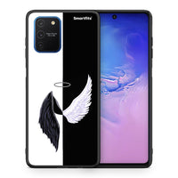 Thumbnail for Θήκη Samsung Galaxy S10 Lite Angels Demons από τη Smartfits με σχέδιο στο πίσω μέρος και μαύρο περίβλημα | Samsung Galaxy S10 Lite Angels Demons case with colorful back and black bezels