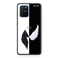 Thumbnail for Samsung Galaxy S10 Lite Angels Demons θήκη από τη Smartfits με σχέδιο στο πίσω μέρος και μαύρο περίβλημα | Smartphone case with colorful back and black bezels by Smartfits