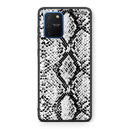 24 - Samsung Galaxy S10 Lite White Snake Animal case, cover, bumper