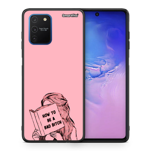 Θήκη Samsung Galaxy S10 Lite Bad Bitch από τη Smartfits με σχέδιο στο πίσω μέρος και μαύρο περίβλημα | Samsung Galaxy S10 Lite Bad Bitch case with colorful back and black bezels