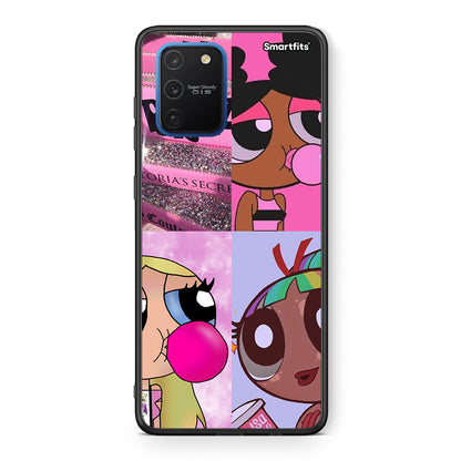 Samsung Galaxy S10 Lite Bubble Girls Θήκη Αγίου Βαλεντίνου από τη Smartfits με σχέδιο στο πίσω μέρος και μαύρο περίβλημα | Smartphone case with colorful back and black bezels by Smartfits