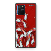 Thumbnail for Samsung Galaxy S10 Lite Candy Cane θήκη από τη Smartfits με σχέδιο στο πίσω μέρος και μαύρο περίβλημα | Smartphone case with colorful back and black bezels by Smartfits