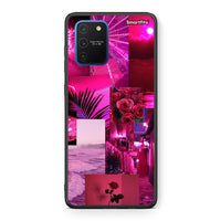 Thumbnail for Samsung Galaxy S10 Lite Collage Red Roses Θήκη Αγίου Βαλεντίνου από τη Smartfits με σχέδιο στο πίσω μέρος και μαύρο περίβλημα | Smartphone case with colorful back and black bezels by Smartfits