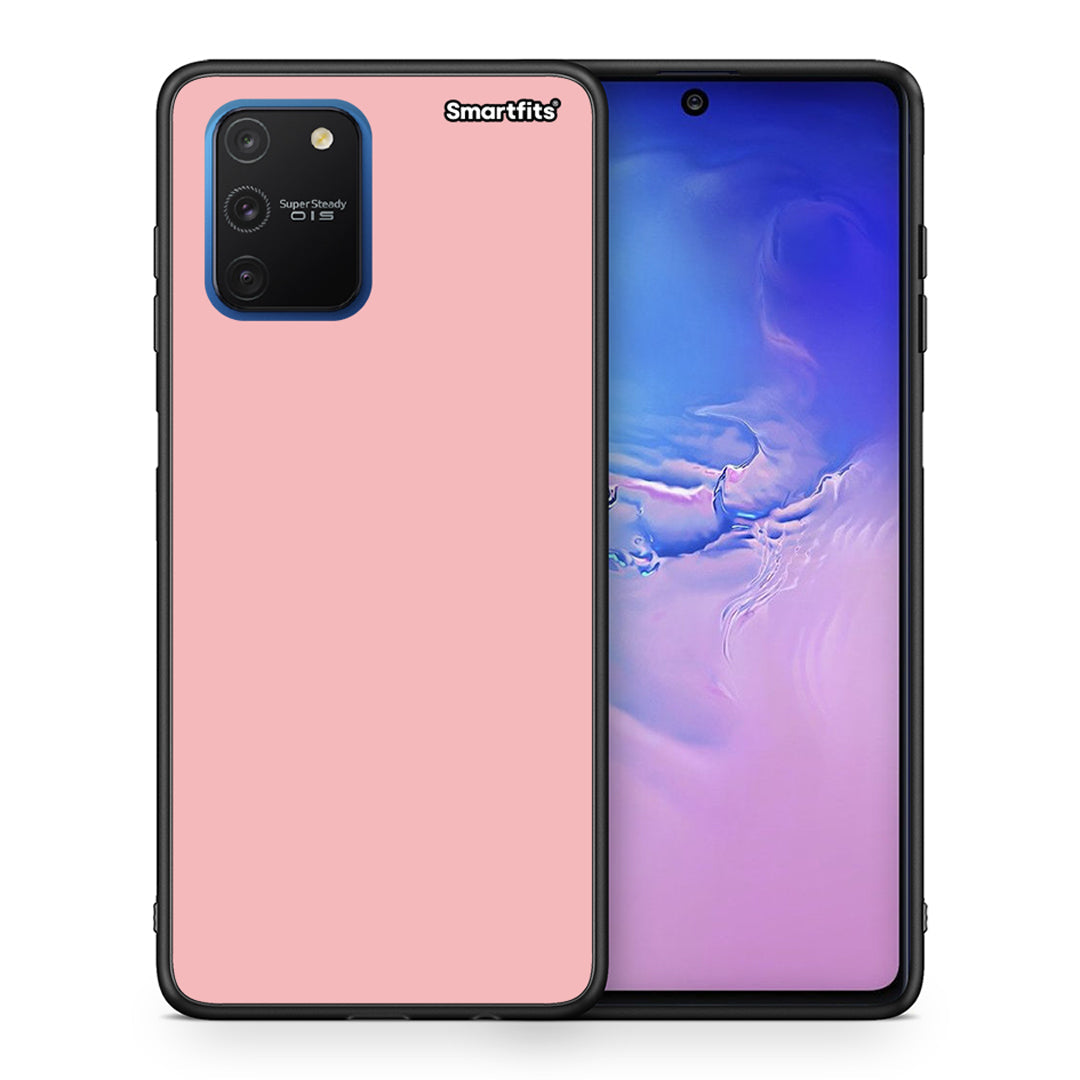 Θήκη Samsung Galaxy S10 Lite Nude Color από τη Smartfits με σχέδιο στο πίσω μέρος και μαύρο περίβλημα | Samsung Galaxy S10 Lite Nude Color case with colorful back and black bezels