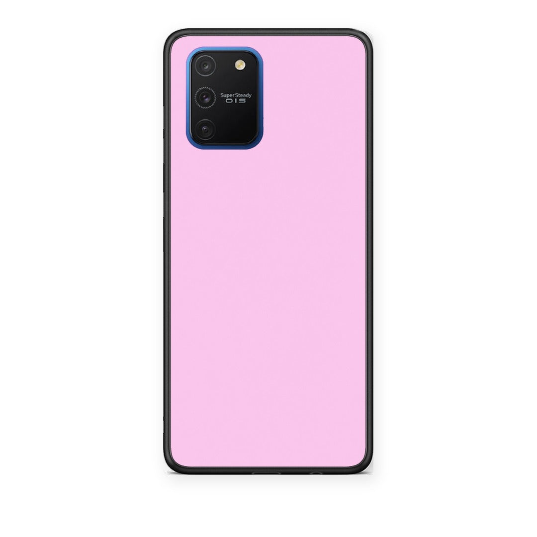 Θήκη Samsung Galaxy S10 Lite Cotton Candy Pink από τη Smartfits με σχέδιο στο πίσω μέρος και μαύρο περίβλημα | Samsung Galaxy S10 Lite Cotton Candy Pink case with colorful back and black bezels