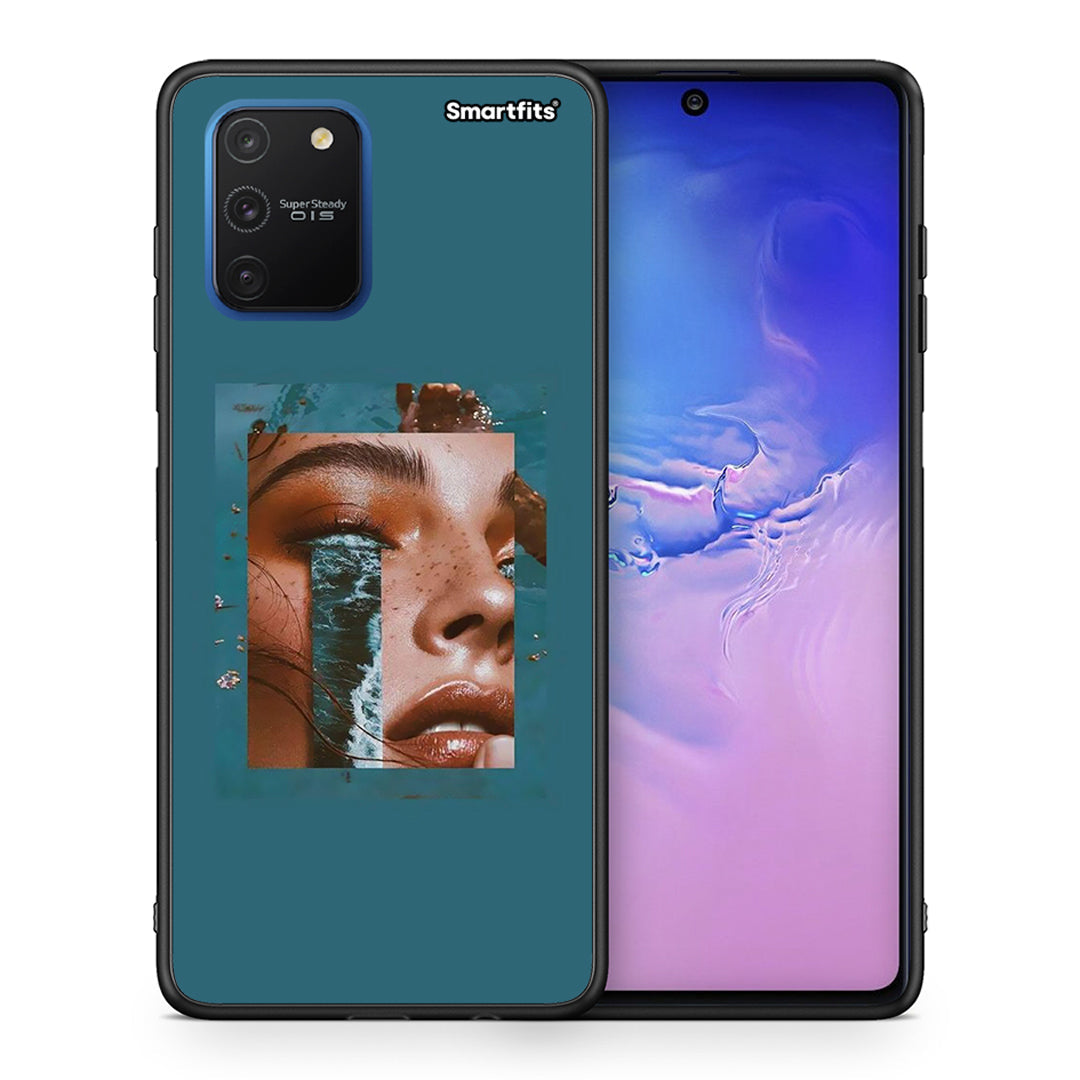 Θήκη Samsung Galaxy S10 Lite Cry An Ocean από τη Smartfits με σχέδιο στο πίσω μέρος και μαύρο περίβλημα | Samsung Galaxy S10 Lite Cry An Ocean case with colorful back and black bezels