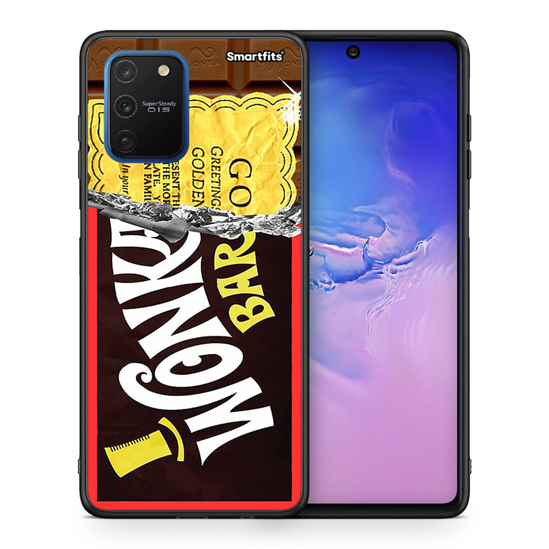 Θήκη Samsung Galaxy S10 Lite Golden Ticket από τη Smartfits με σχέδιο στο πίσω μέρος και μαύρο περίβλημα | Samsung Galaxy S10 Lite Golden Ticket case with colorful back and black bezels