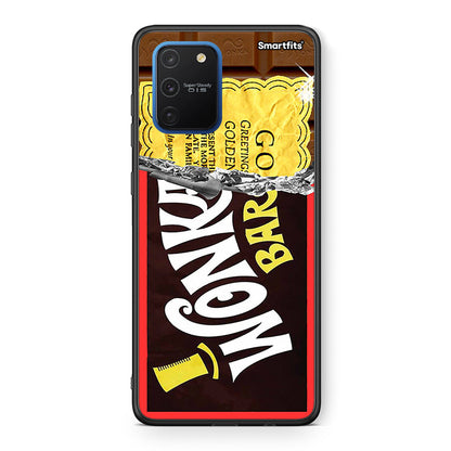 Samsung Galaxy S10 Lite Golden Ticket θήκη από τη Smartfits με σχέδιο στο πίσω μέρος και μαύρο περίβλημα | Smartphone case with colorful back and black bezels by Smartfits