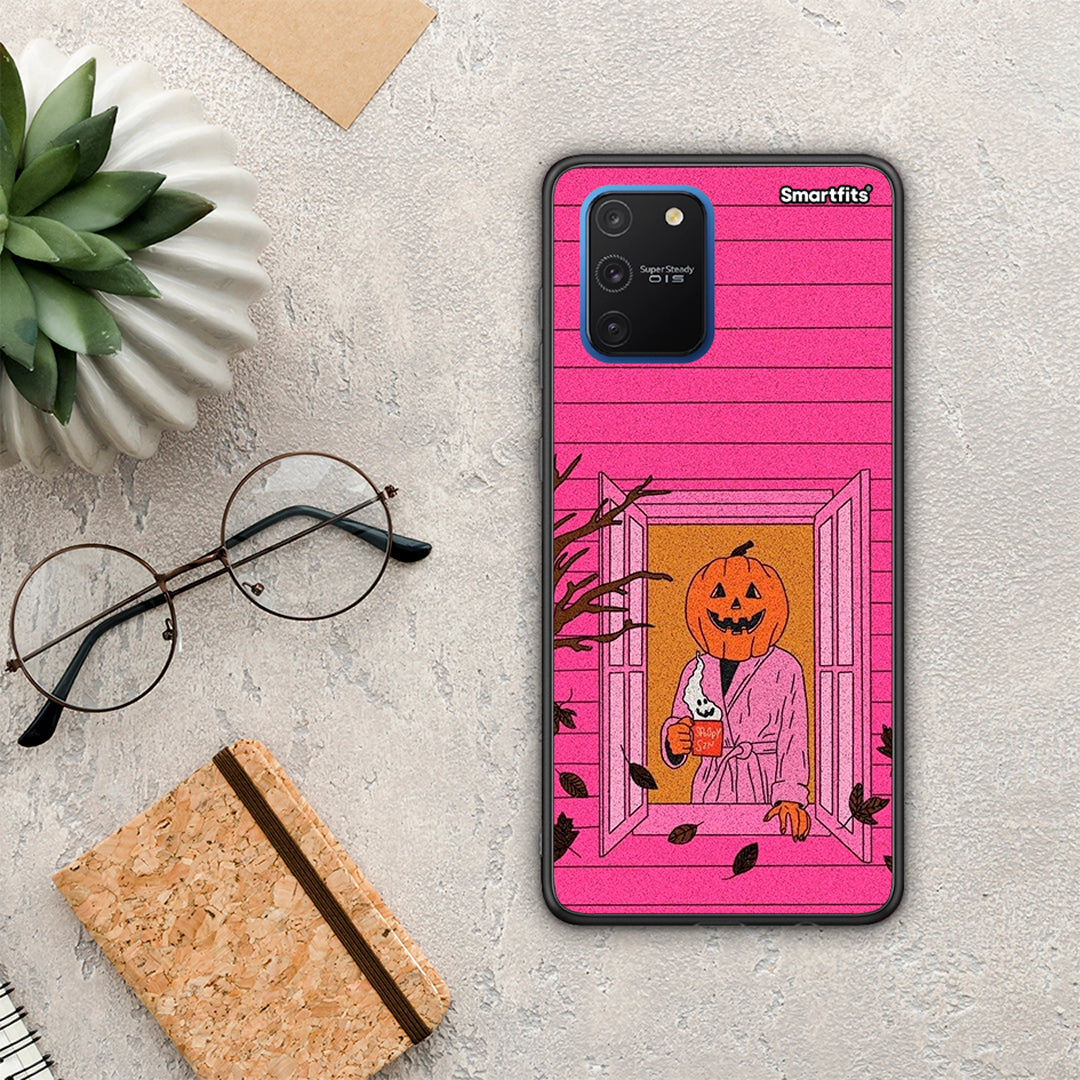 Halloween Pumpkin Lady - Samsung Galaxy S10 Lite θήκη