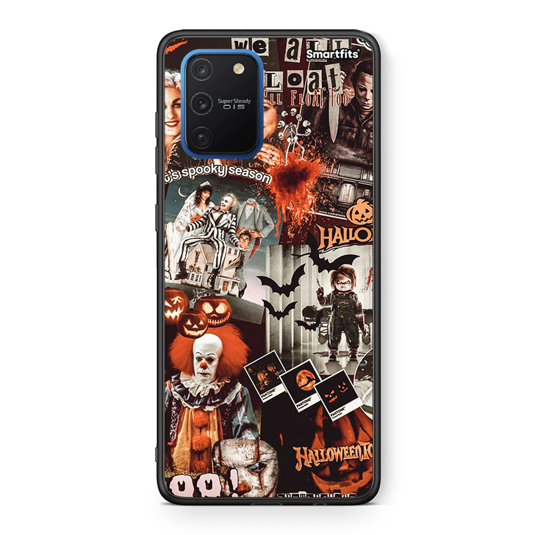 Samsung Galaxy S10 Lite Halloween Spooky Season Θήκη από τη Smartfits με σχέδιο στο πίσω μέρος και μαύρο περίβλημα | Smartphone case with colorful back and black bezels by Smartfits