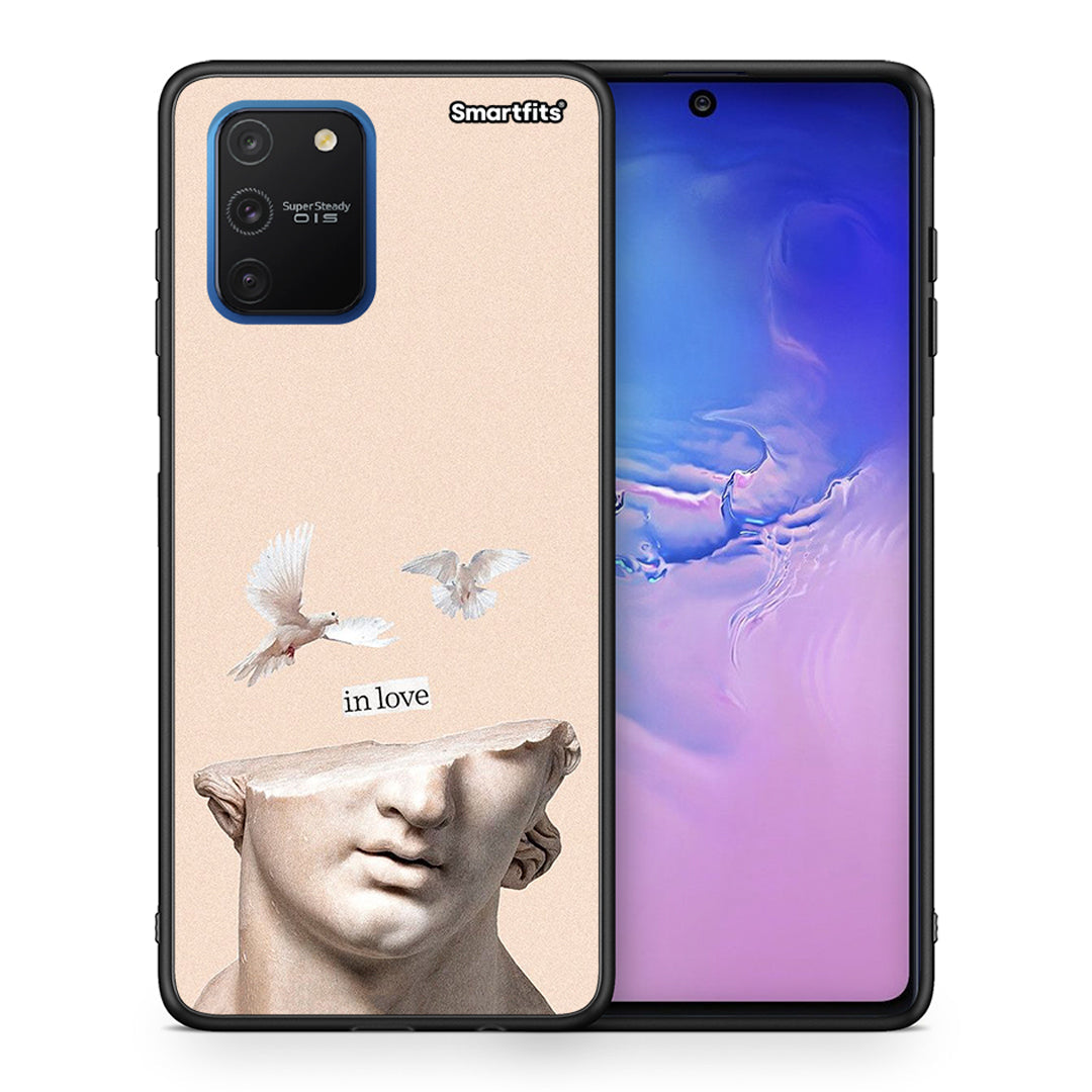 Θήκη Samsung Galaxy S10 Lite In Love από τη Smartfits με σχέδιο στο πίσω μέρος και μαύρο περίβλημα | Samsung Galaxy S10 Lite In Love case with colorful back and black bezels