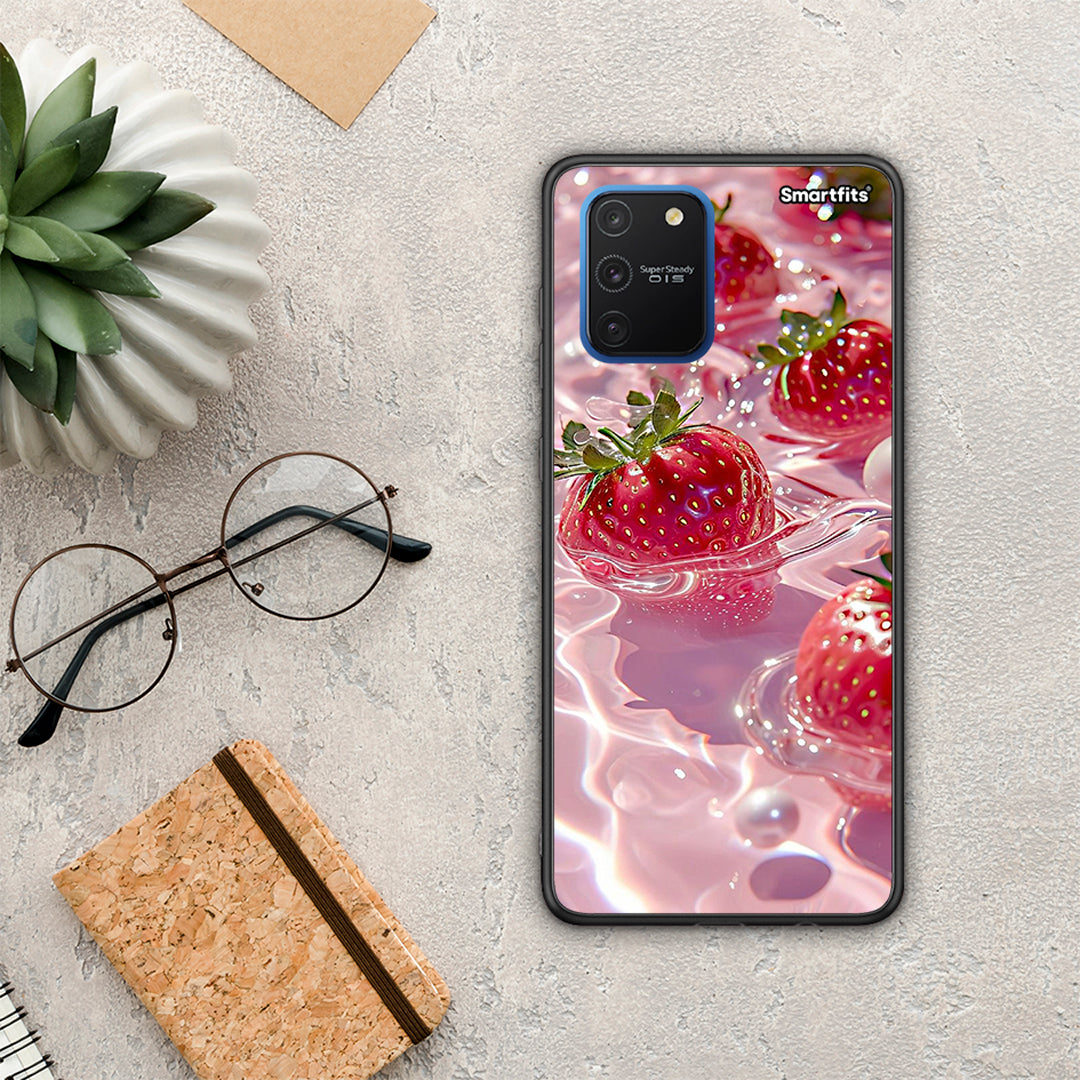 Juicy Strawberries - Samsung Galaxy S10 Lite θήκη